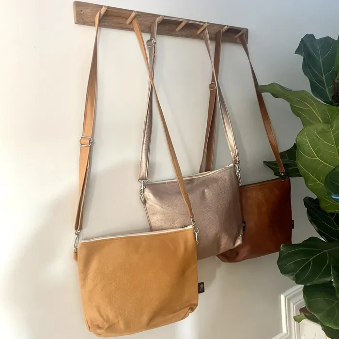 Earrings Leather Sling Bags Stowe HJT