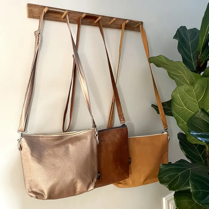 Earrings Leather Sling Bags Stowe HJT