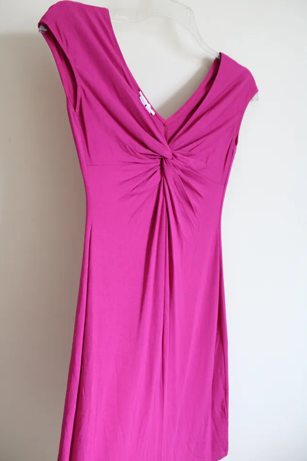 Earrings London Times London Times Pink Fitted Dress 4