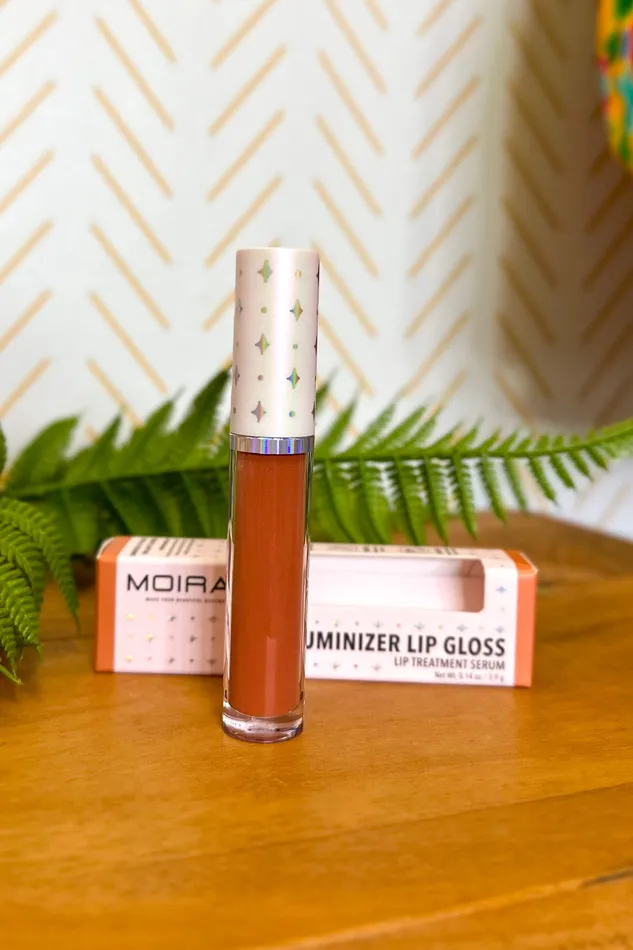 Earrings Luminizer Lip Gloss Juliette Moira Cosmetics FAIRE