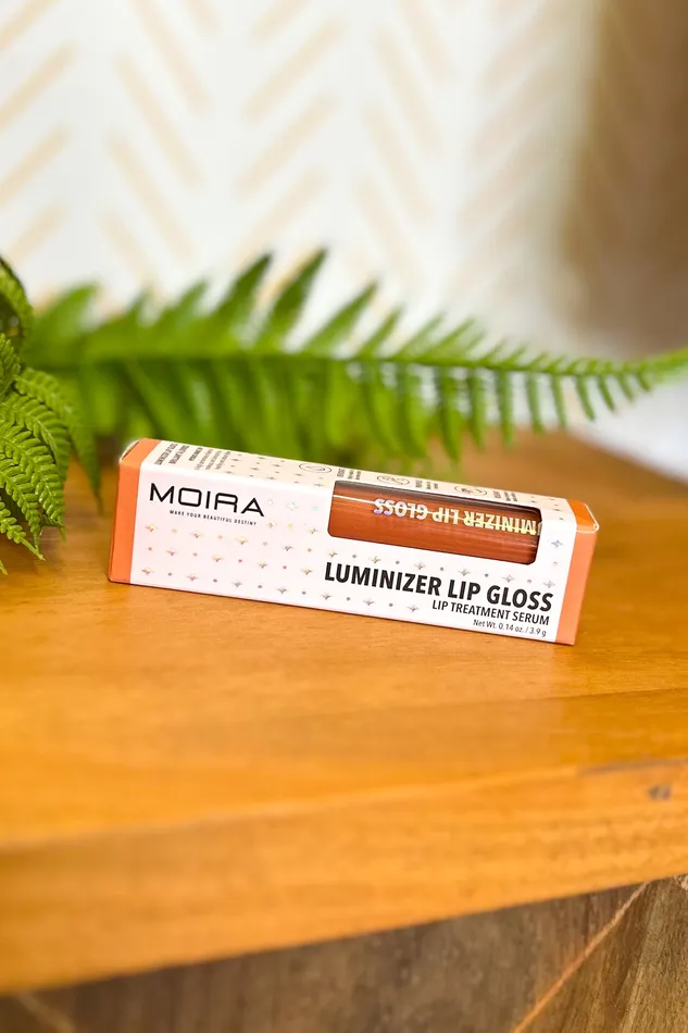 Earrings Luminizer Lip Gloss Juliette Moira Cosmetics FAIRE