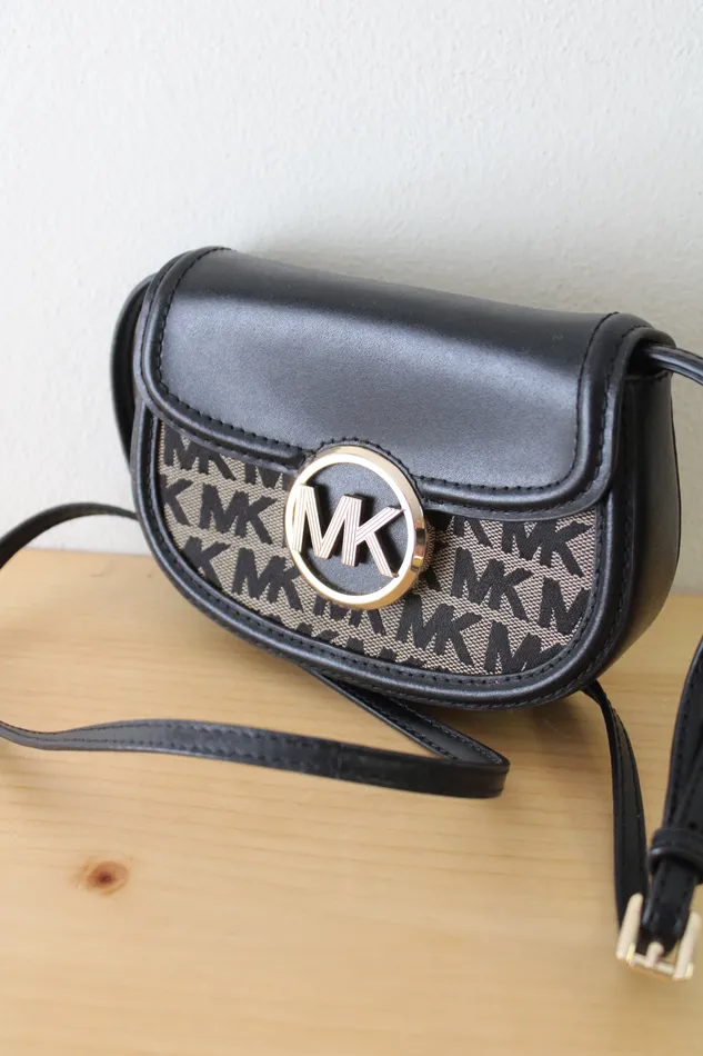 Earrings Michael Kors Fulton Leather Small Belt Bag Crossbody Waist Bag Michael Kors