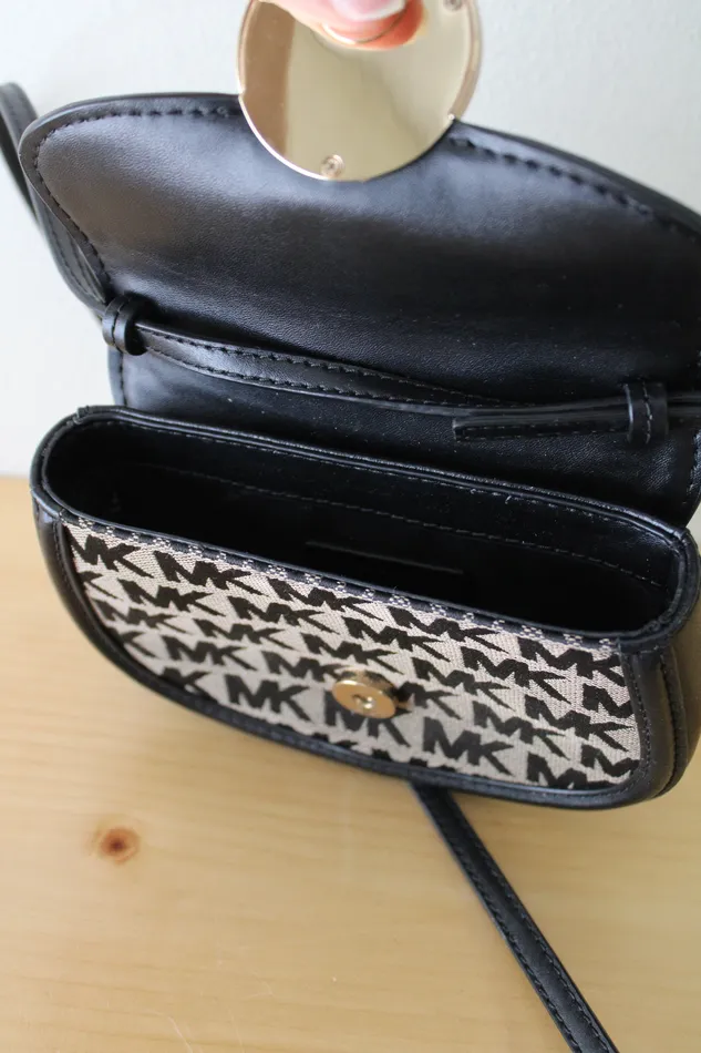 Earrings Michael Kors Fulton Leather Small Belt Bag Crossbody Waist Bag Michael Kors