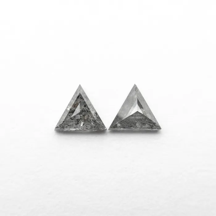 Earrings Misfit Diamonds 035cttw 2pc 407x355x204mm 410x355x180mm Triangle Rosecut Matching Pair 2448601 Earrings Misfit Diamonds 035cttw 2pc 407x355x204mm 410x355x180mm Triangle Rosecut Matching Pair 2448601
