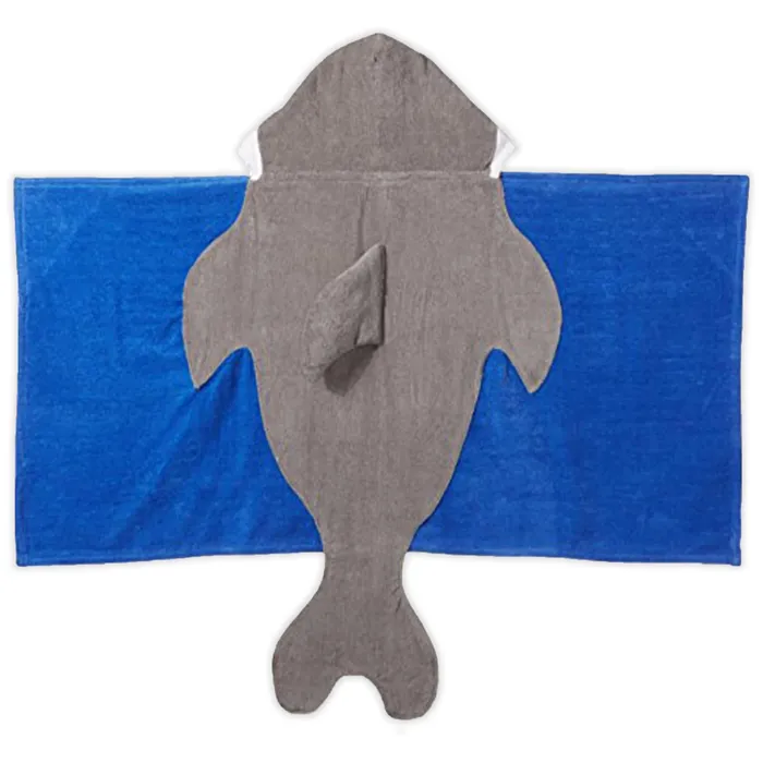 Earrings MUDPIE Mudpie Kids Shark Hooded Towel