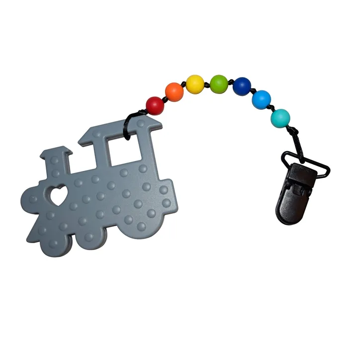 Earrings Munchables Grey Train Nibbler