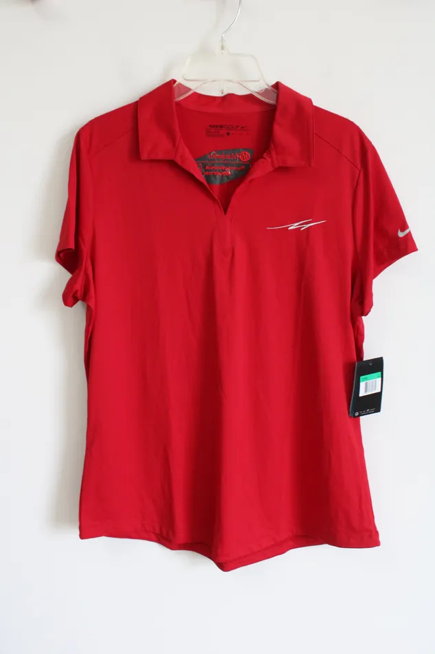 Earrings Nike NEW Nike Golf Manheim Pennsylvania Auto Auction Red Polo XL