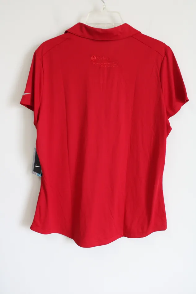 Earrings Nike NEW Nike Golf Manheim Pennsylvania Auto Auction Red Polo XL