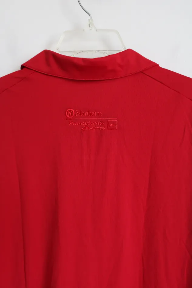 Earrings Nike NEW Nike Golf Manheim Pennsylvania Auto Auction Red Polo XL