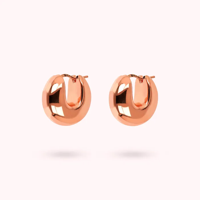 Earrings Orecchini a Cerchio Bombati Bronzallure