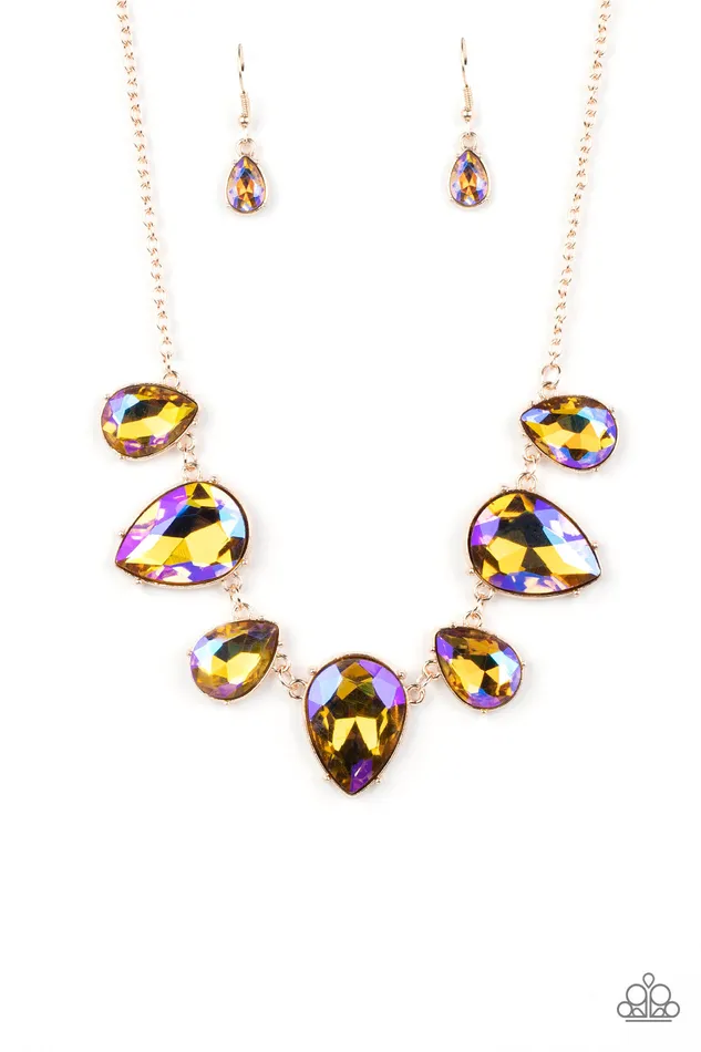 Earrings Paparazzi Accessories Otherworldly Opulence Multi