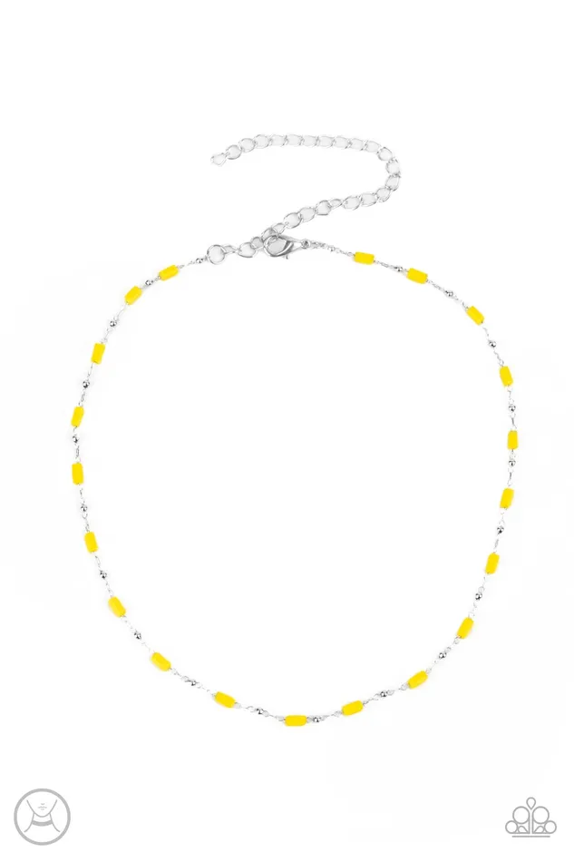 Earrings Paparazzi Accessories Urban Expo Yellow