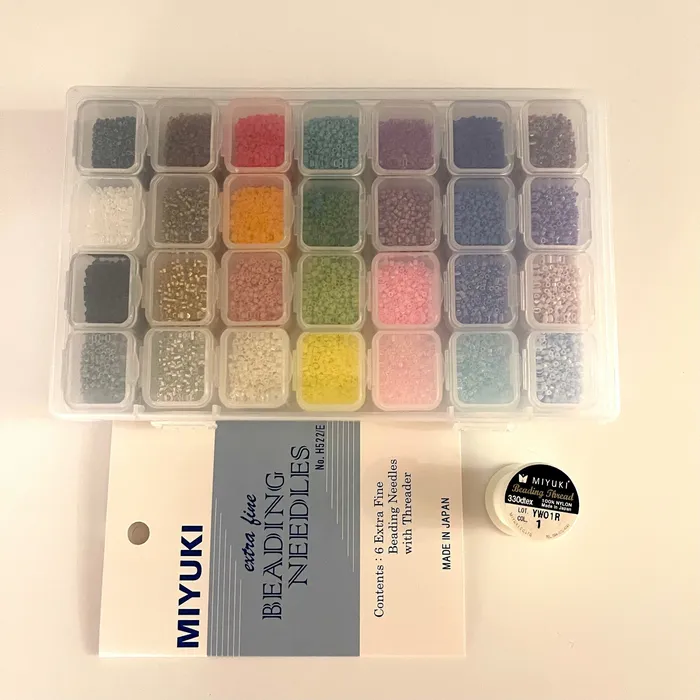 Earrings Peppy Beads Miyuki Delica 110 Starter Kit Miyuki Delica Start up Set 28 Colours 140Gr Miyuki Delica