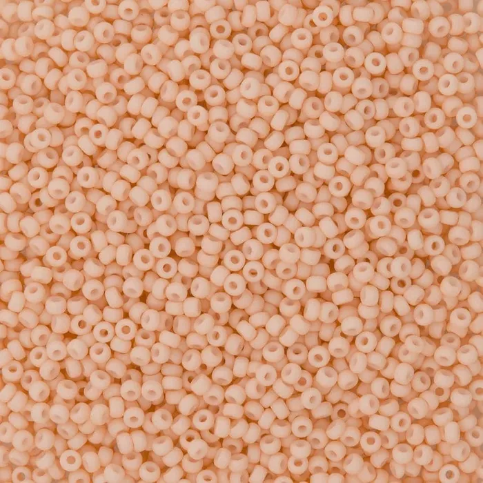Earrings Peppy Beads Miyuki Seed Beads 110 Matted Opaque Blush 20231NEW