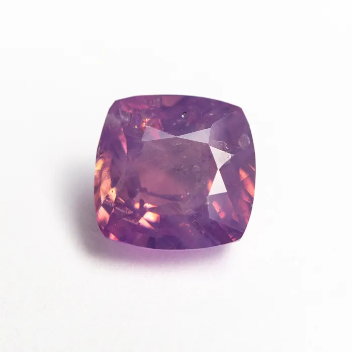 Earrings Pink Brilliant Sapphire 301ct Cushion Misfit Gems