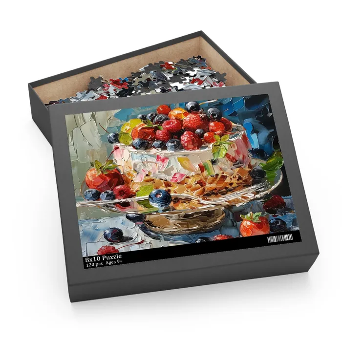 Earrings Portraits and Miniatures by NC Luscious Dessert Puzzle 120 252 500Piece