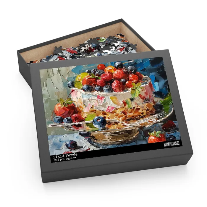 Earrings Portraits and Miniatures by NC Luscious Dessert Puzzle 120 252 500Piece