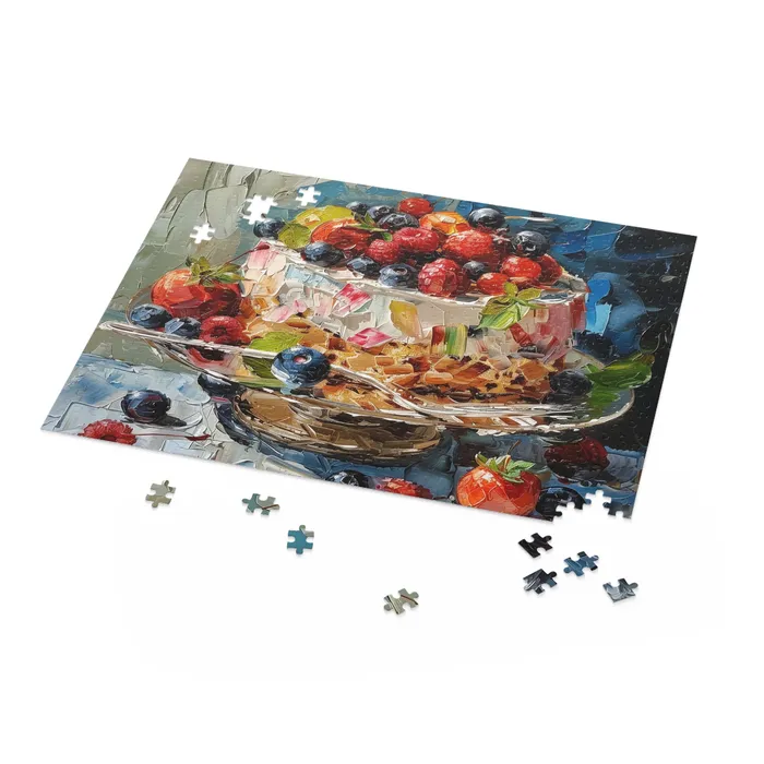 Earrings Portraits and Miniatures by NC Luscious Dessert Puzzle 120 252 500Piece