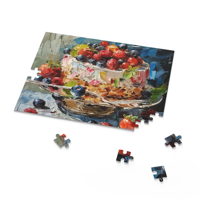 Earrings Portraits and Miniatures by NC Luscious Dessert Puzzle 120 252 500Piece