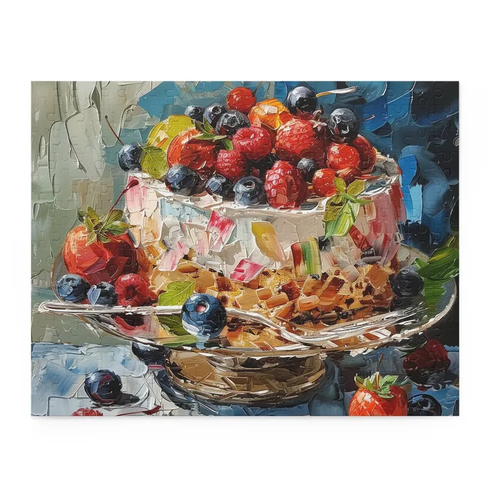 Earrings Portraits and Miniatures by NC Luscious Dessert Puzzle 120 252 500Piece