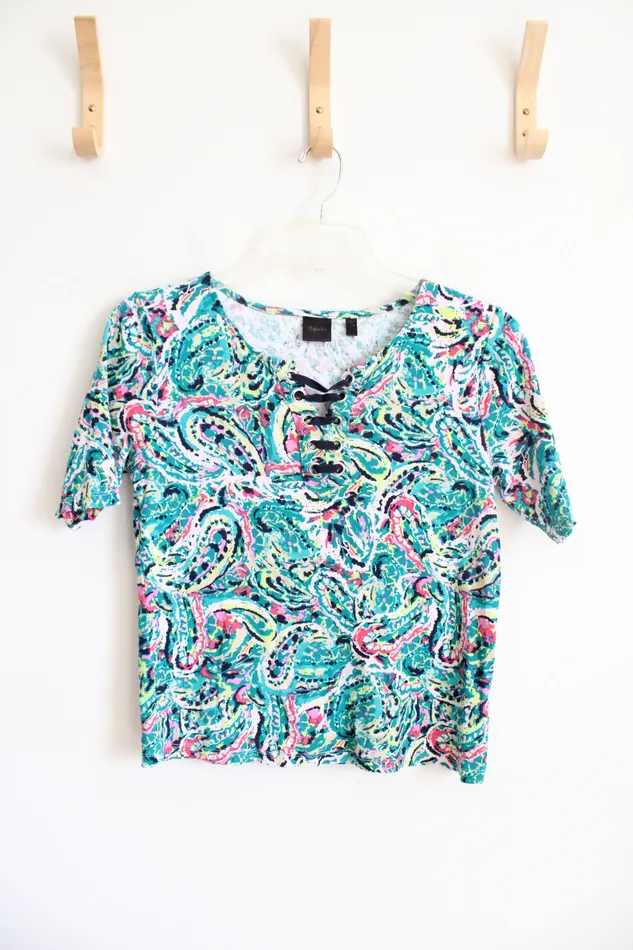 Earrings Rafaella Rafaella MultiColored Lace Up Top M