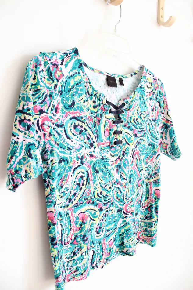 Earrings Rafaella Rafaella MultiColored Lace Up Top M