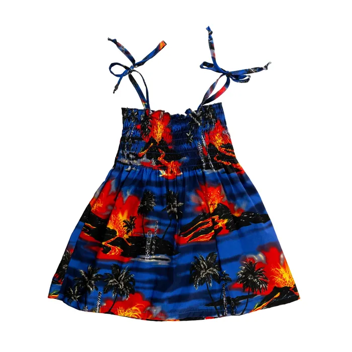 Earrings RJCLANCEYLTD RJC Royal Volcano 100 Cotton Toddler Dress