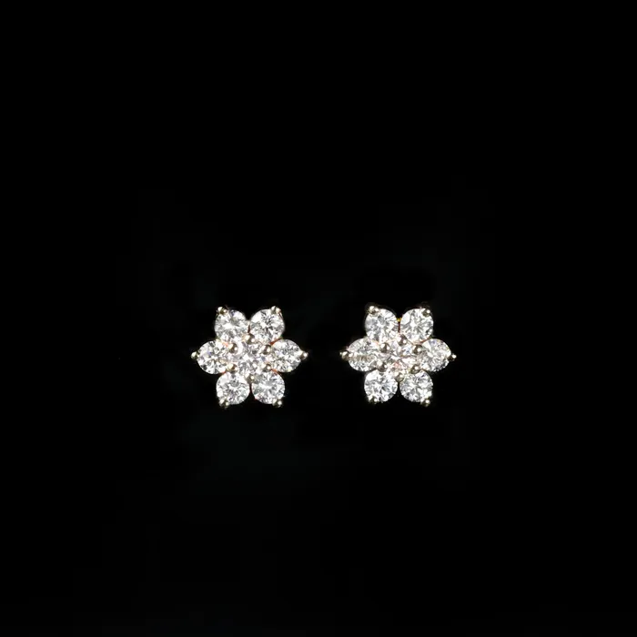 Earrings Stuller 14K Yellow Gold 029 CTW Diamond Stud Earrings