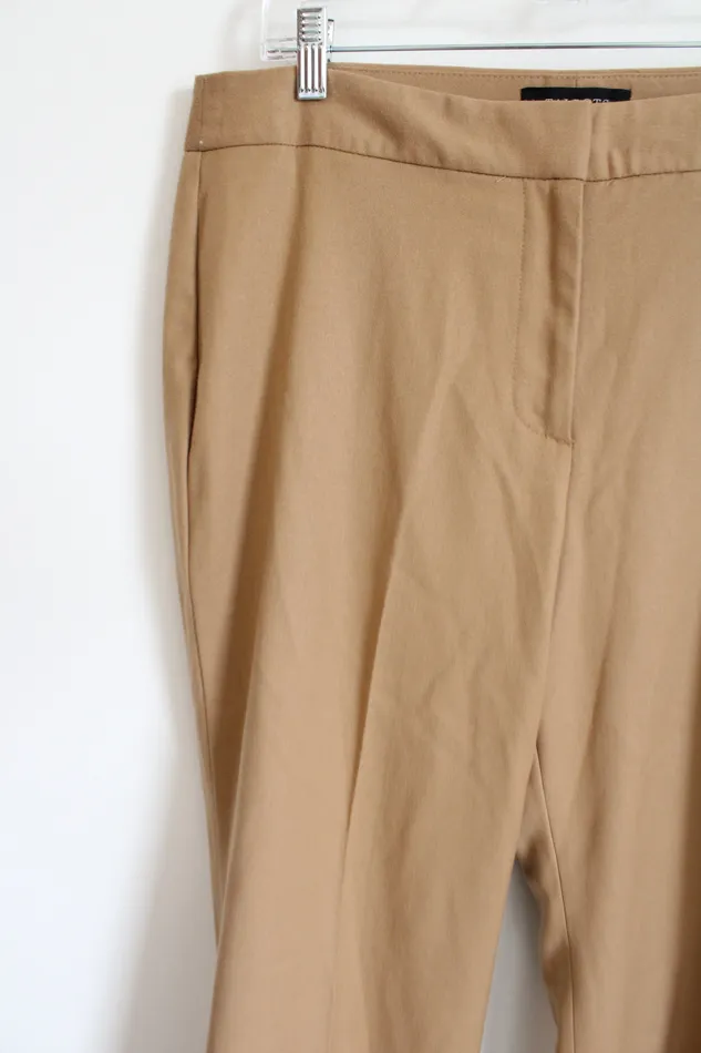 Earrings Talbots NEW Talbots Camel Brown Curvy Trouser Pant 14 Petite
