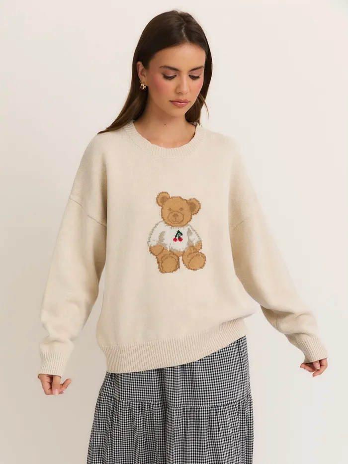 Earrings Teddy Sweater Gilli Le Lis