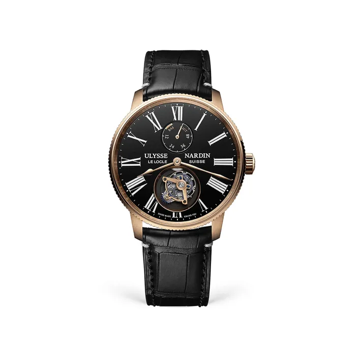 Earrings Ulysse Nardin Ulysse Nardin Marine Torpilleur Tourbillon 42mm Rose Gold Watch Earrings Ulysse Nardin Ulysse Nardin Marine Torpilleur Tourbillon 42mm Rose Gold Watch