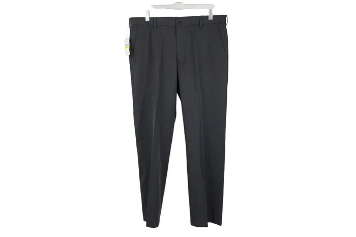 Earrings Van Heusen NEW Van Heusen Gray Dress Pant 34X29