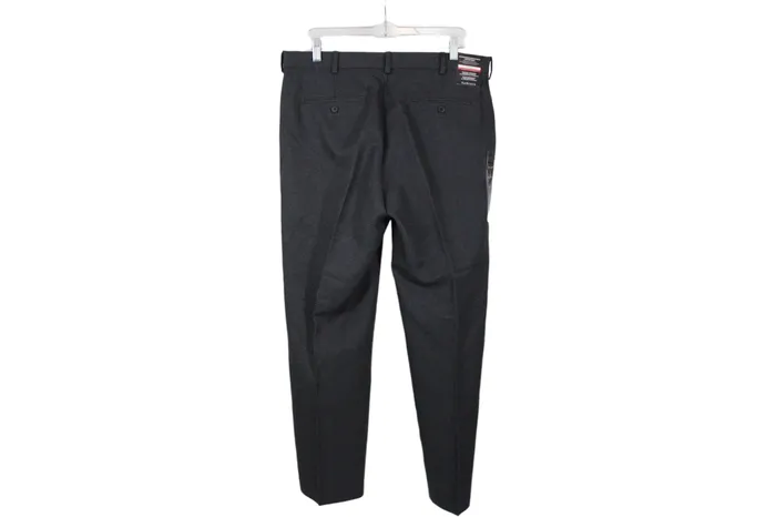 Earrings Van Heusen NEW Van Heusen Gray Dress Pant 34X29