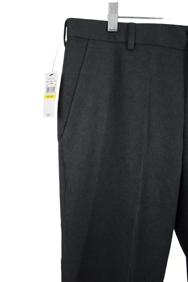 Earrings Van Heusen NEW Van Heusen Gray Dress Pant 34X29