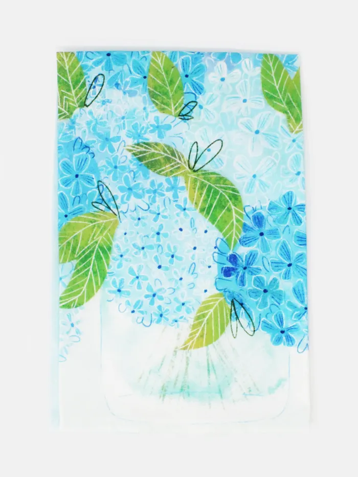 Earrings WerkShoppe Hydrangeas Tea Towel