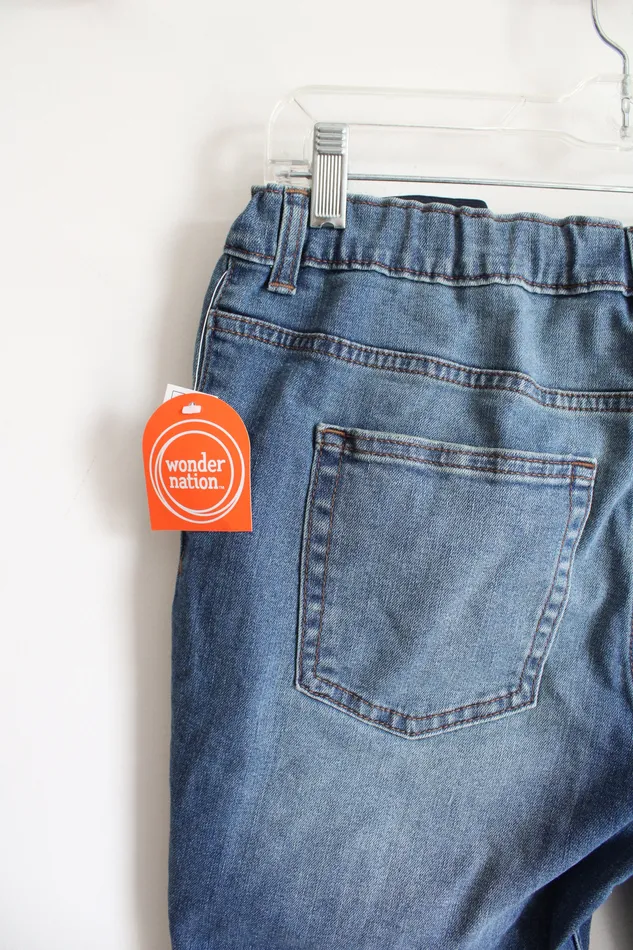 Earrings Wonder Nation NEW Wonder Nation Straight Husky Distressed Jean Shorts Youth 16