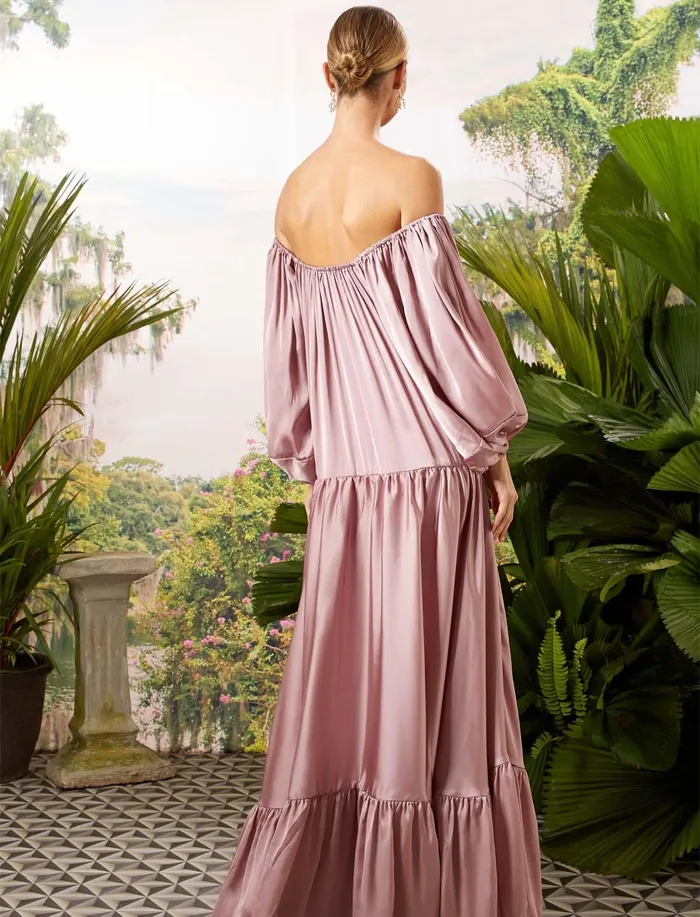Erika Pea Earrings BETTINA MAXI DRESS