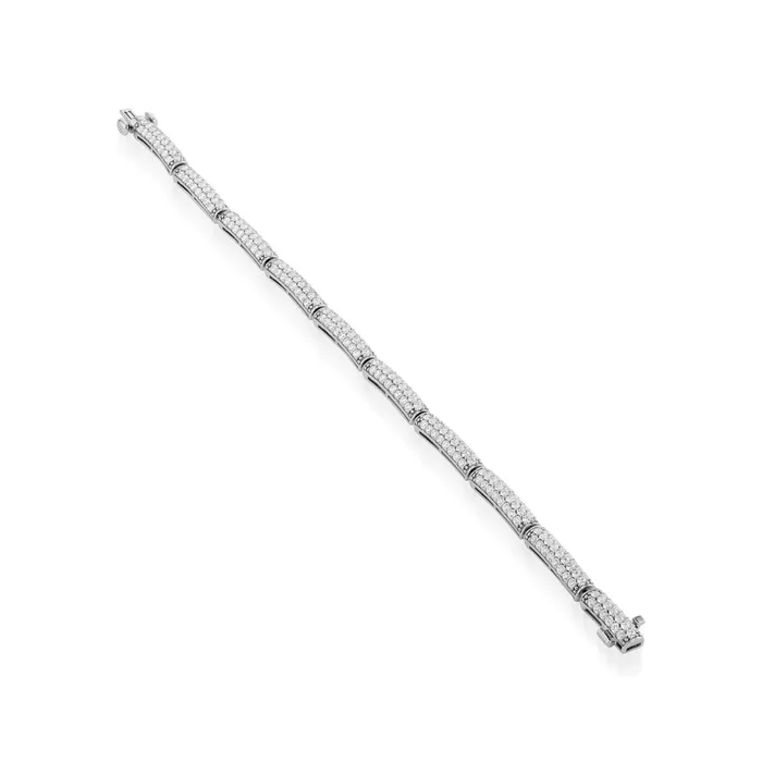 Essence Diamond Tennis Bracelet John Atencio Bracelets