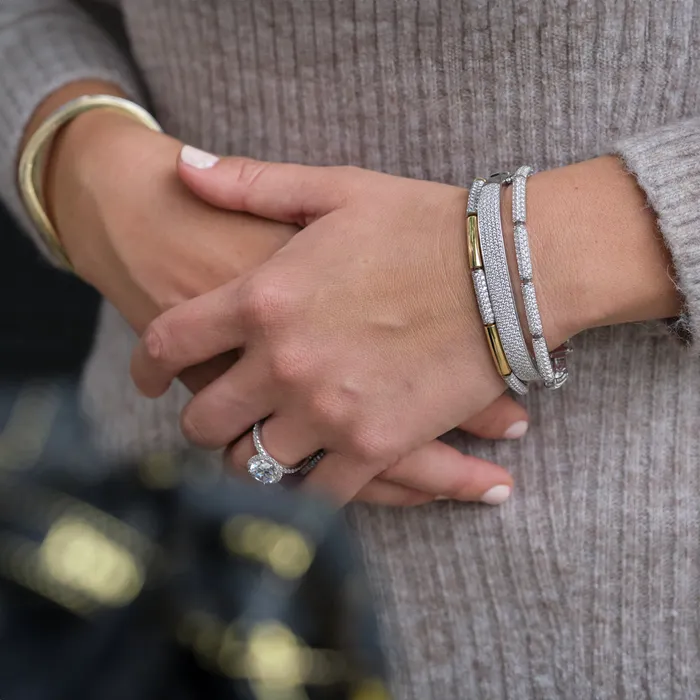 Essence Diamond Tennis Bracelet John Atencio Bracelets