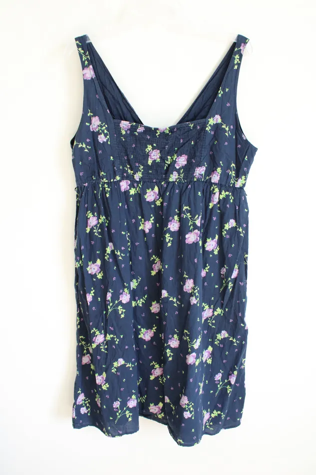 Faded Glory Rings Faded Glory Navy Blue Dress 16