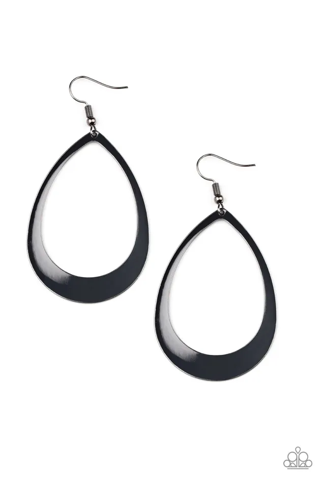 Fierce Fundamentals Black Paparazzi Accessories Rings