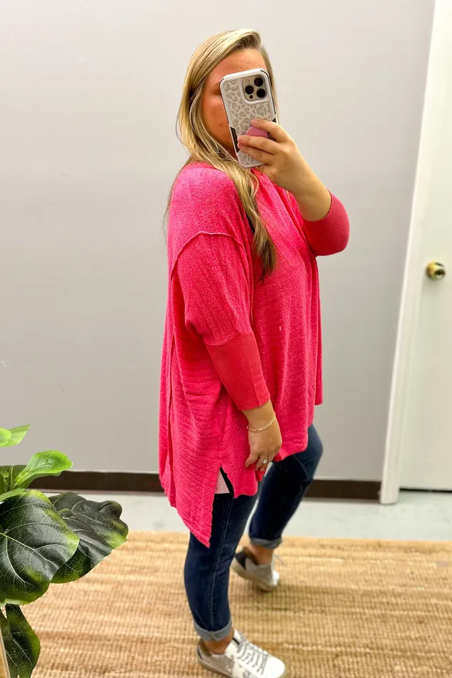 First Love Necklaces Best Day Ever Top Fuschia