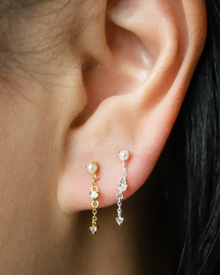 Foe Dear Earrings Luna Drop Earrings readytoship
