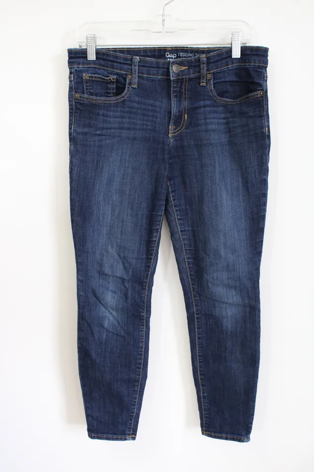 Gap Earrings Gap Dark Wash Jegging Skimmer Jean 6