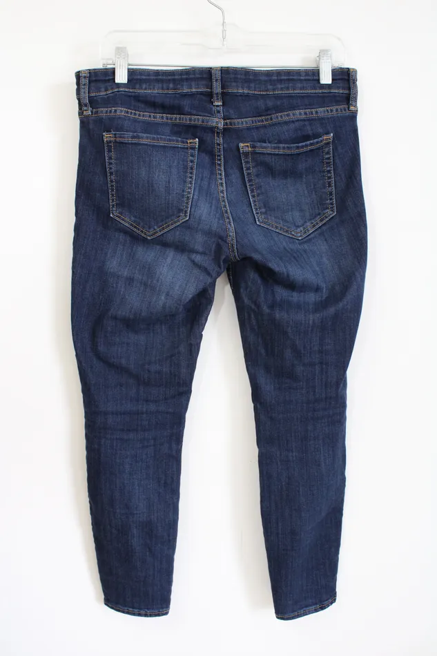 Gap Earrings Gap Dark Wash Jegging Skimmer Jean 6