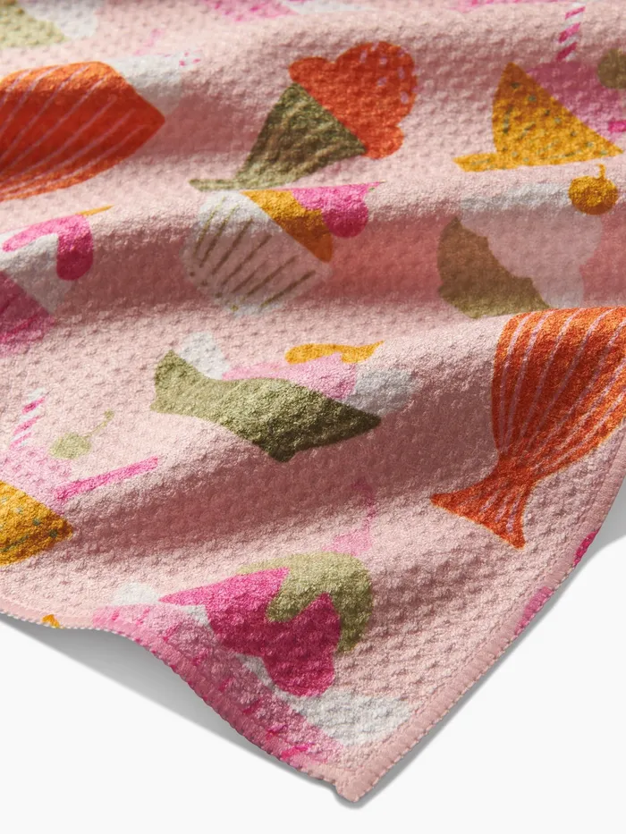 Geometry Geometry Carmelo Tea Towel Earrings