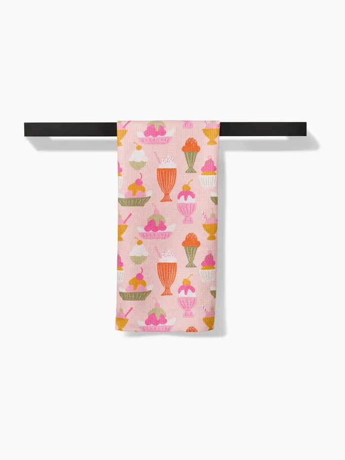 Geometry Geometry Carmelo Tea Towel Earrings