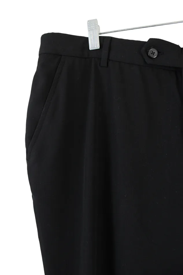 George George Black Dress Pant 40X30 Rings