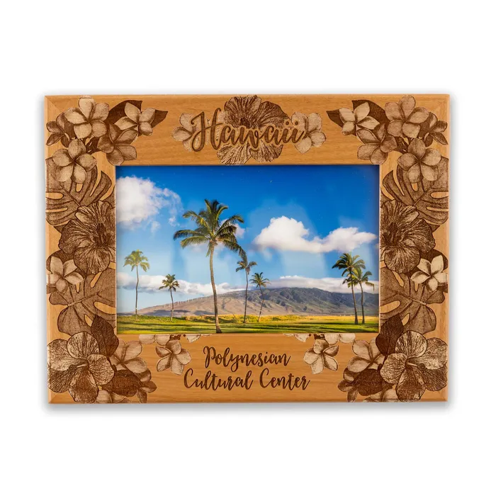 GIFTWORKSPLUS Rings Wooden PCC Floral Frame