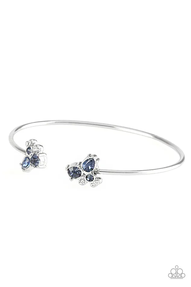 Going For Glitter Blue Paparazzi Accessories Necklaces